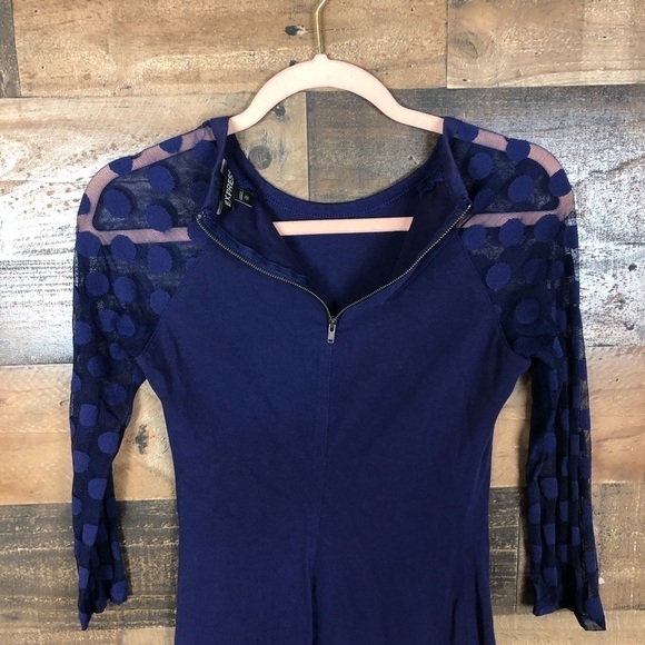 Express purple dress - Picture 8 of 9